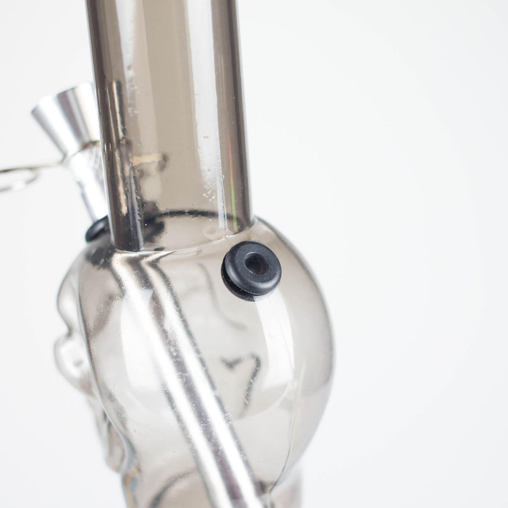 Acrylic 8" Skull Shape Water Pipe – [PIP2847]