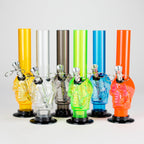 Acrylic 8" Skull Shape Water Pipe – [PIP2847]