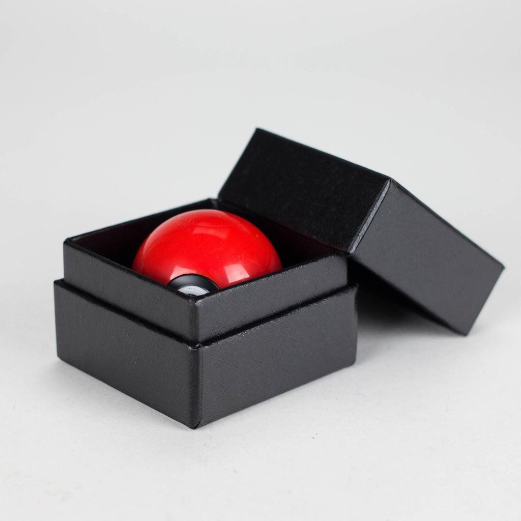 Character Grinder – 3-Part Herb and Tobacco Grinder | 53mm Red Ball Design