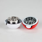Character Grinder – 3-Part Herb and Tobacco Grinder | 53mm Red Ball Design