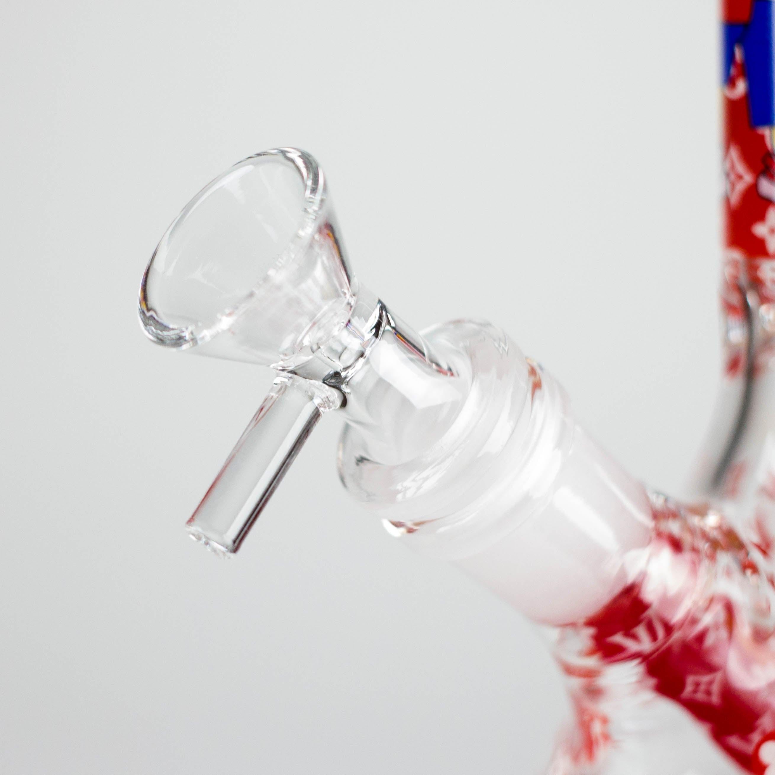 7.5" Glow-in-the-Dark Cartoon Beaker Bong – [PIP879]