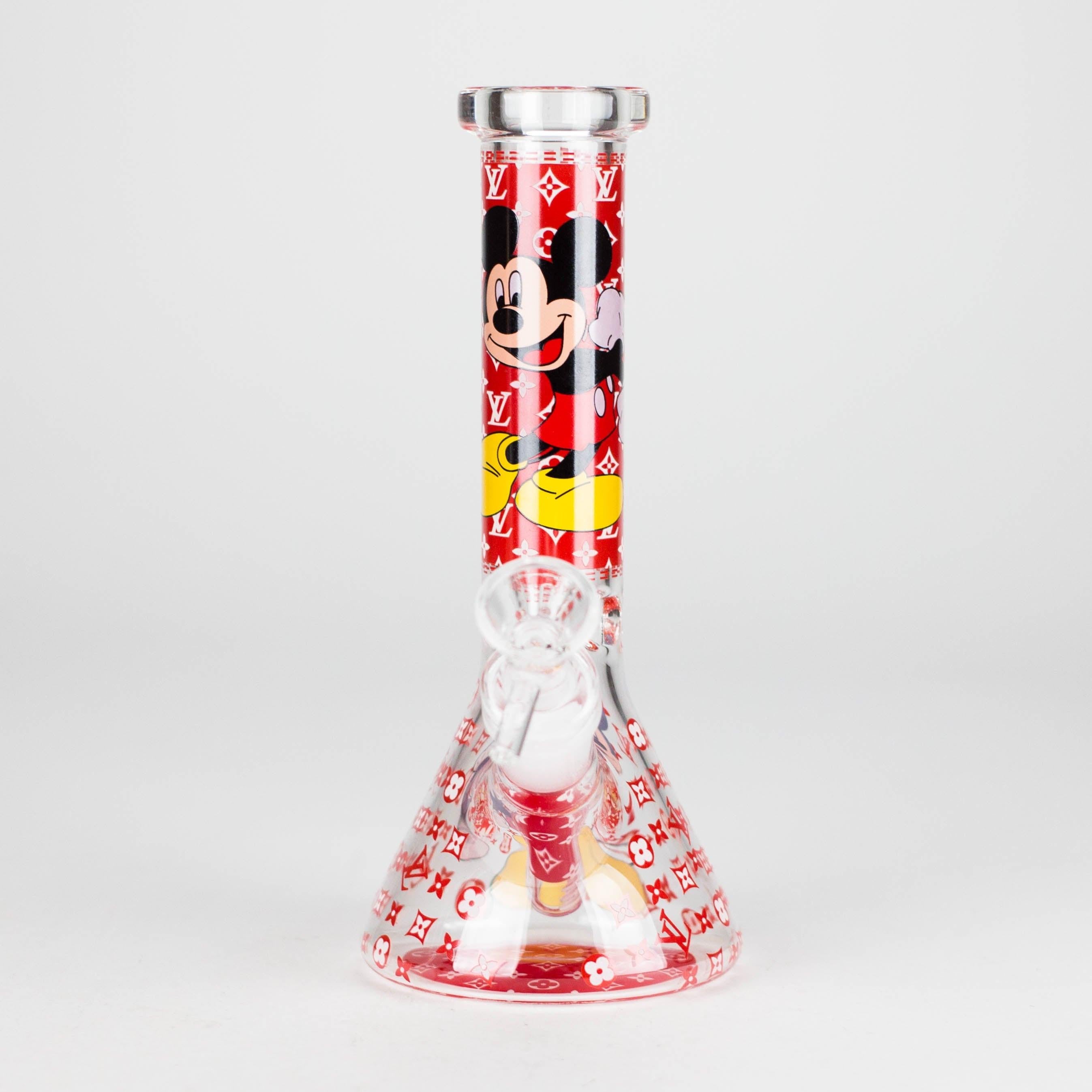 7.5" Glow-in-the-Dark Cartoon Beaker Bong – [PIP879] Secondary image