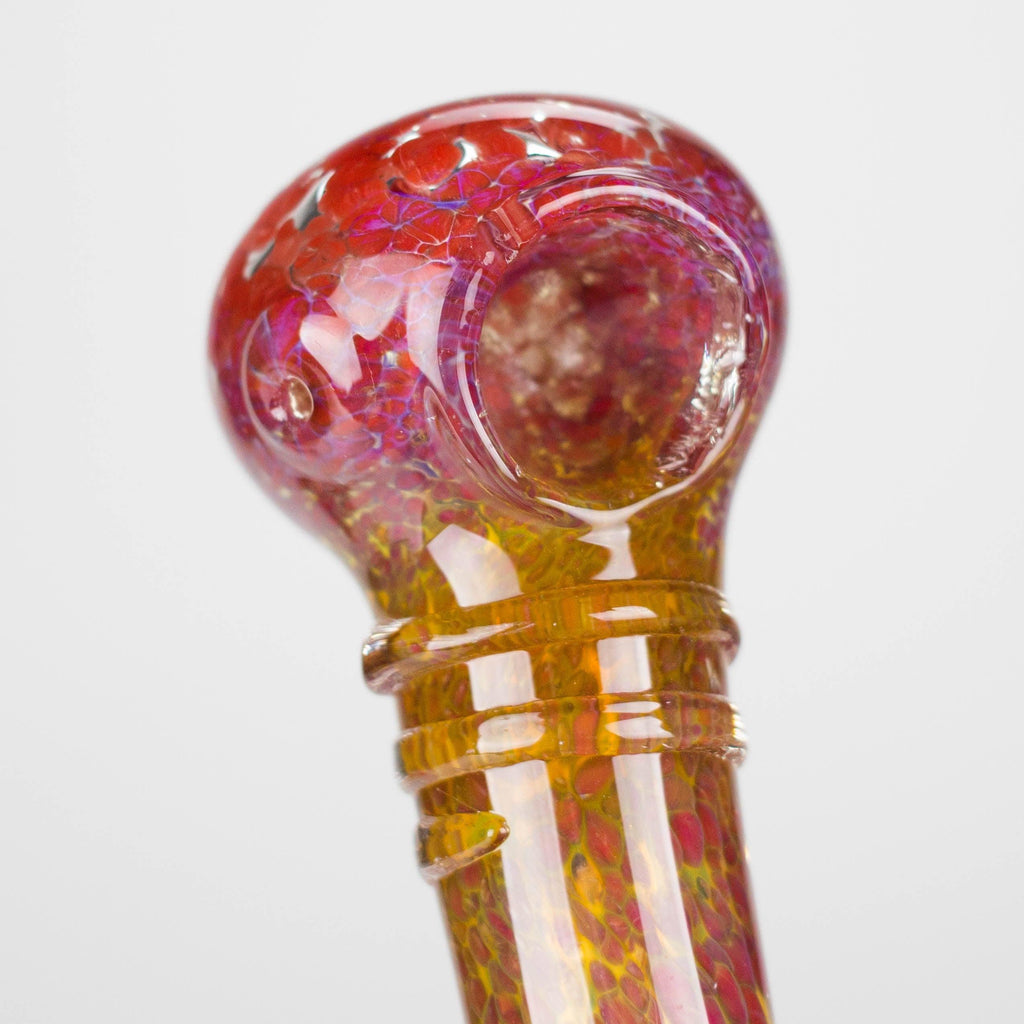 6" Heavy Fancy Glass Handpipe – 2-Piece Set | Durable Design