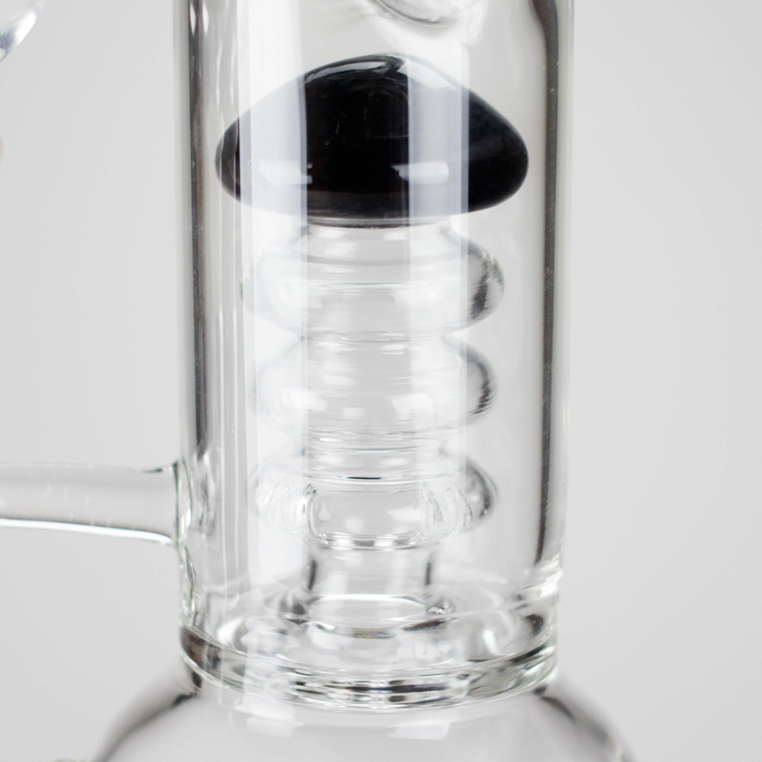 14" Percolator Bong – Sleek Design with 18mm Bowl Joint for Smooth Filtration