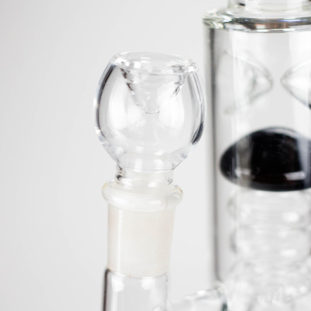 14" Percolator Bong – Sleek Design with 18mm Bowl Joint for Smooth Filtration