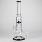 14" Percolator Bong – Sleek Design with 18mm Bowl Joint for Smooth Filtration