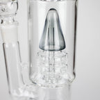 13" Sawar T Glass Water Pipe – Precision Filtration with Sleek Design