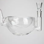 Clear Katora Water Pipe – Unique Bowl-Style Design with 14mm Joint