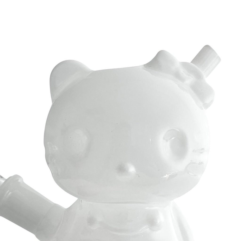 4-1/2" Bear Design Glass Bong