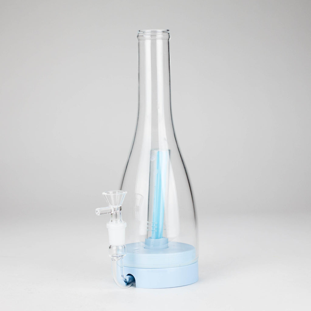 12" Easy-Clean Bird Bong – Removable Percolator | 14mm Bowl Joint