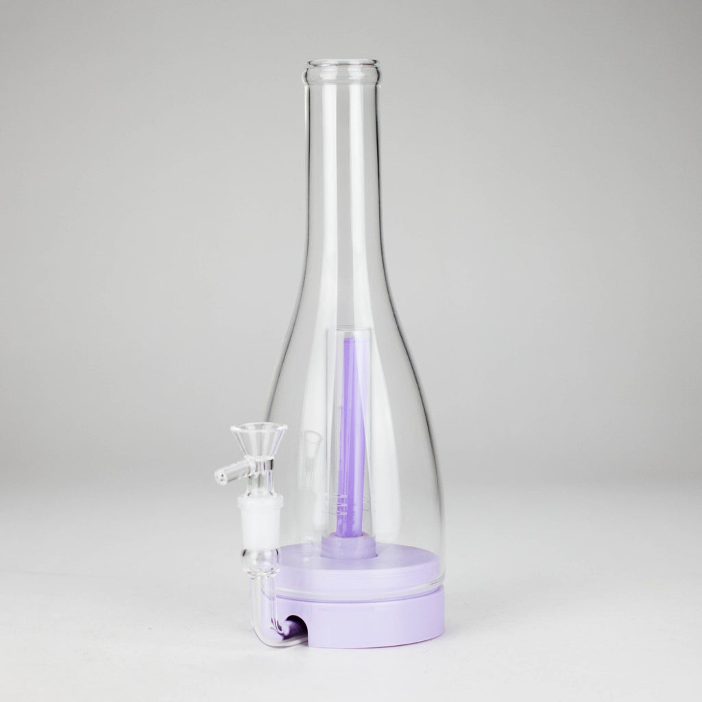 12" Easy-Clean Bird Bong – Removable Percolator | 14mm Bowl Joint
