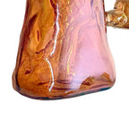 7" Mermaid Design Electroplate Glass Bong – Compact & Stemless