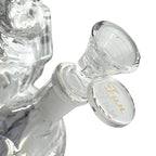 6" Astronaut Design Electroplate Glass Bong – Compact & Stemless