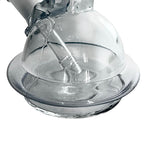 5" Alien Design Glass Bong – Compact & Stemless