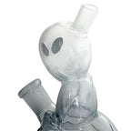 5" Alien Design Glass Bong – Compact & Stemless