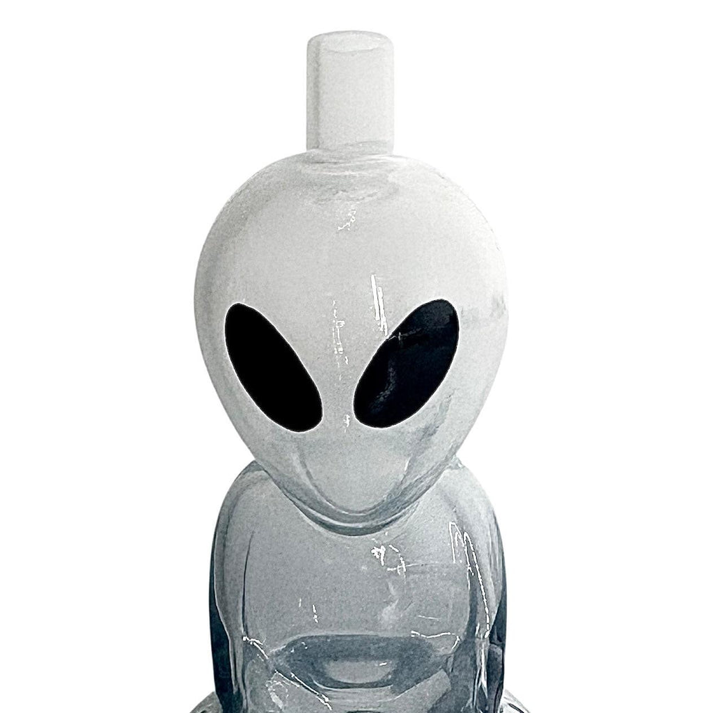 5" Alien Design Glass Bong – Compact & Stemless