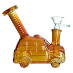 4-1/2" Car Shape Glass Bong – Compact & Stemless