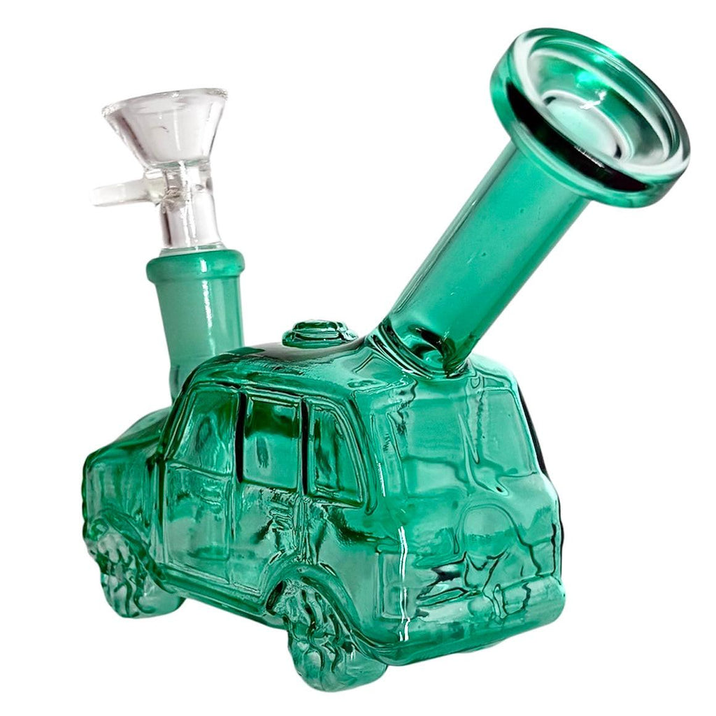 4-1/2" Car Shape Glass Bong – Compact & Stemless
