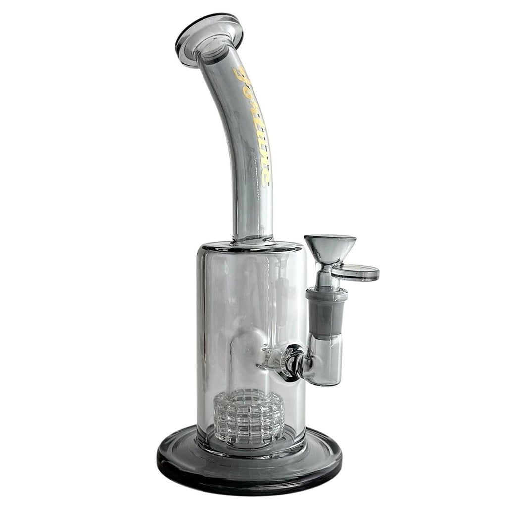 10" Electroplated With Perc Glass Bong