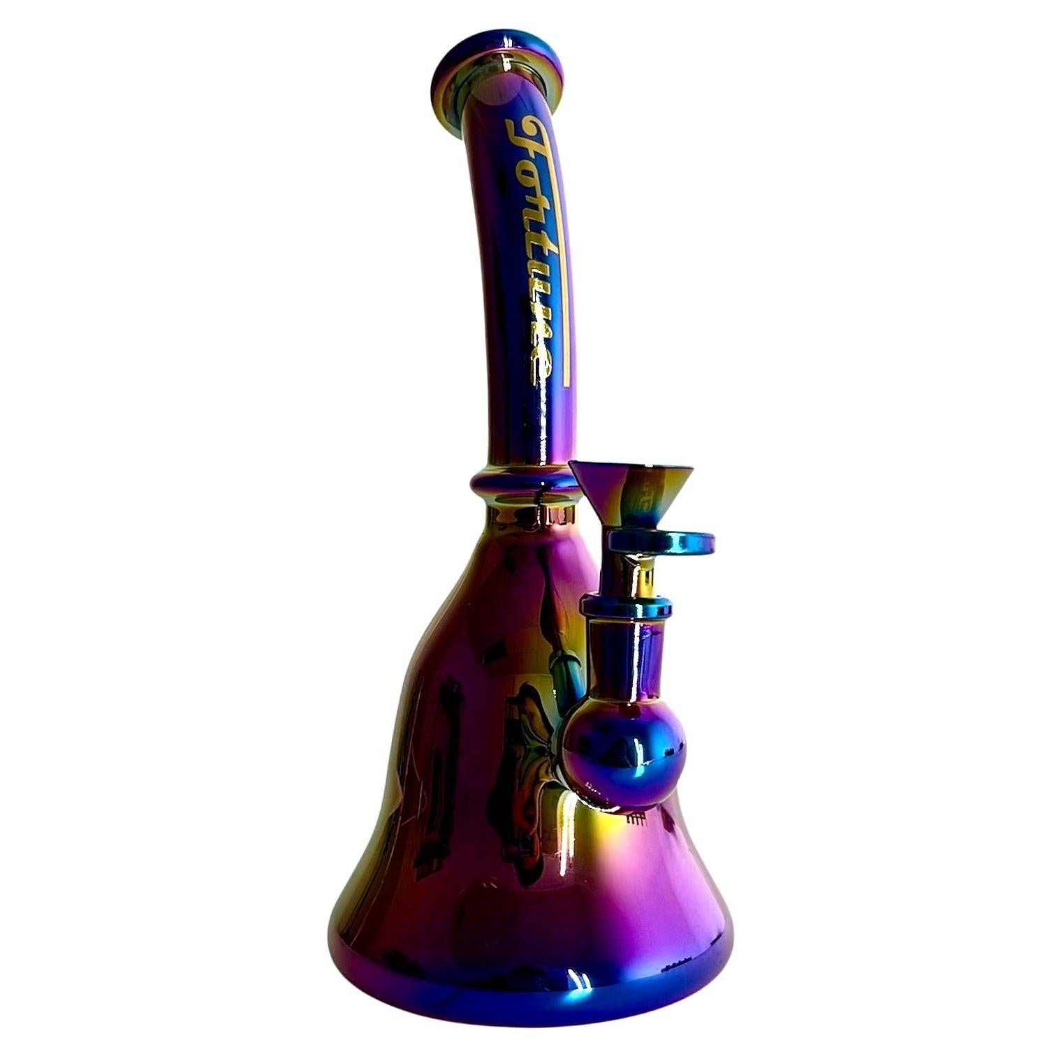 9" Electroplated Glass Bong Secondary image