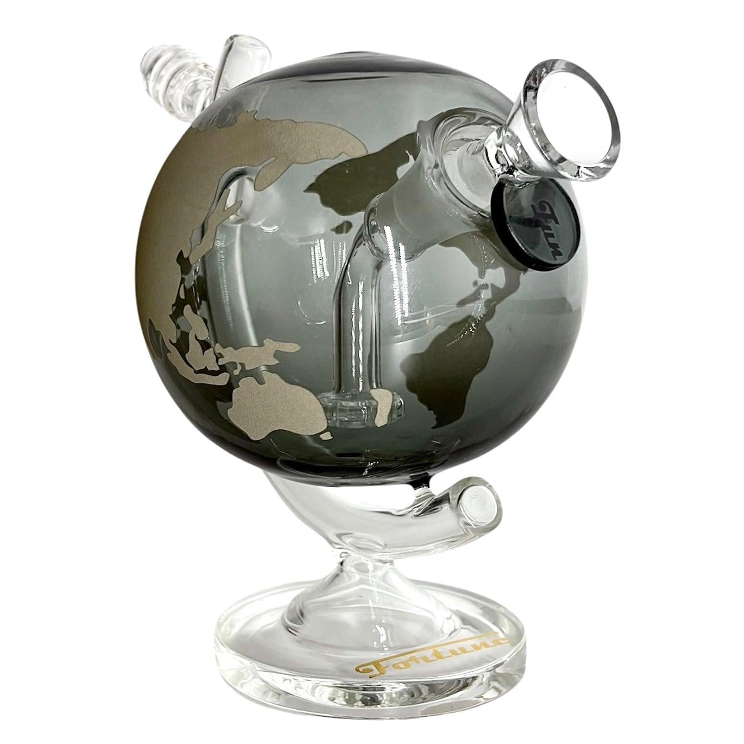 7-1/2" Globe-Shaped Glass Bong Secondary image