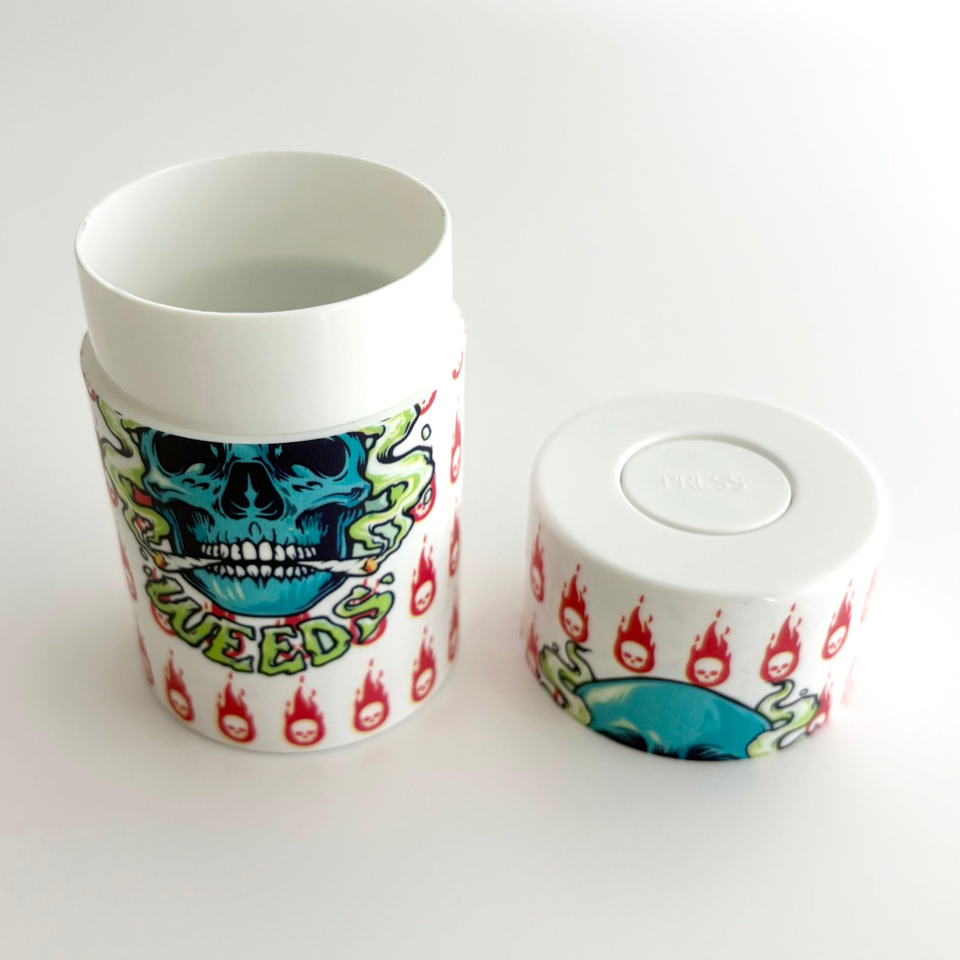 Smoking Skull Accessory Gift Set