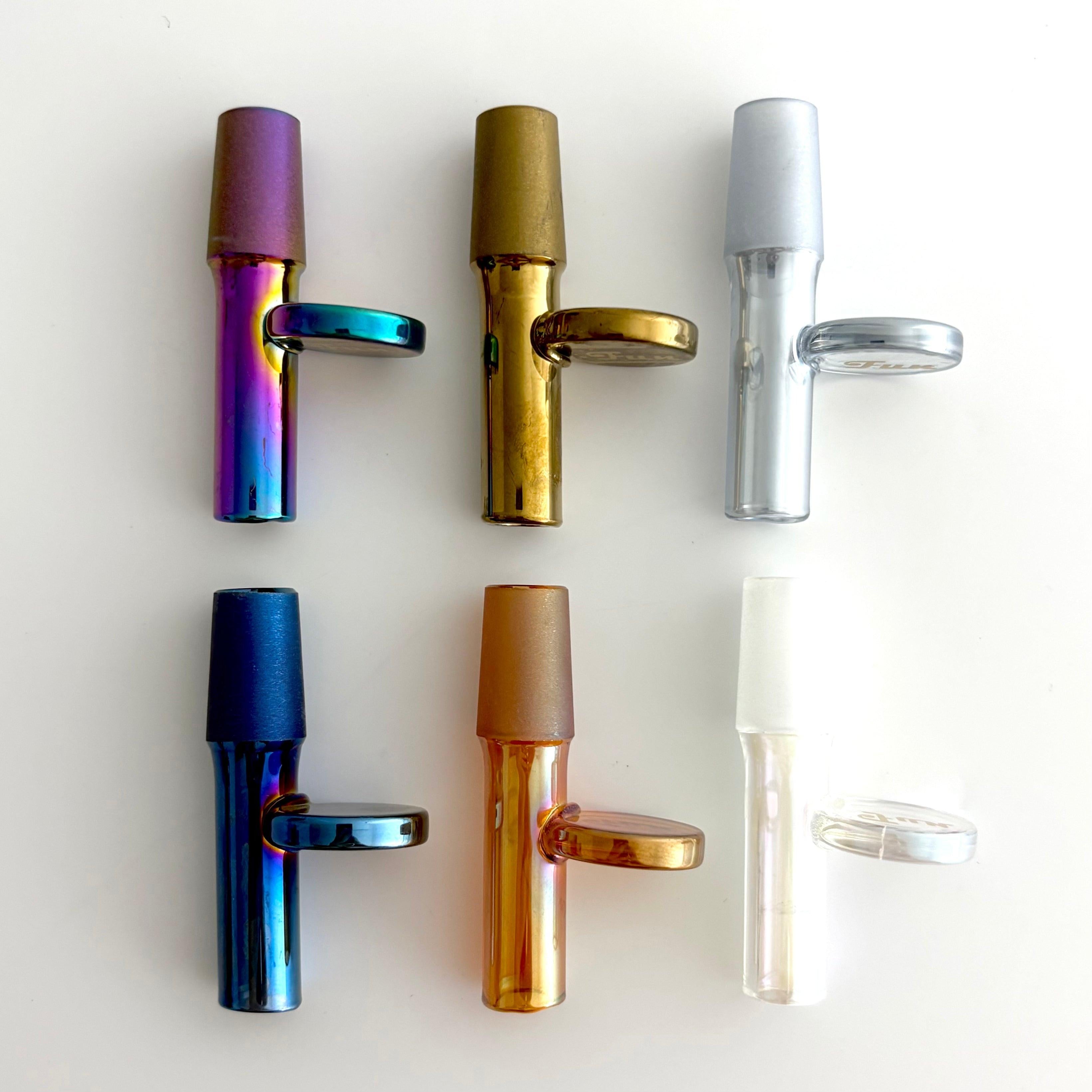 Fortune | Electroplate 14mm Glass Popper Bowl With Gold Logo Main image