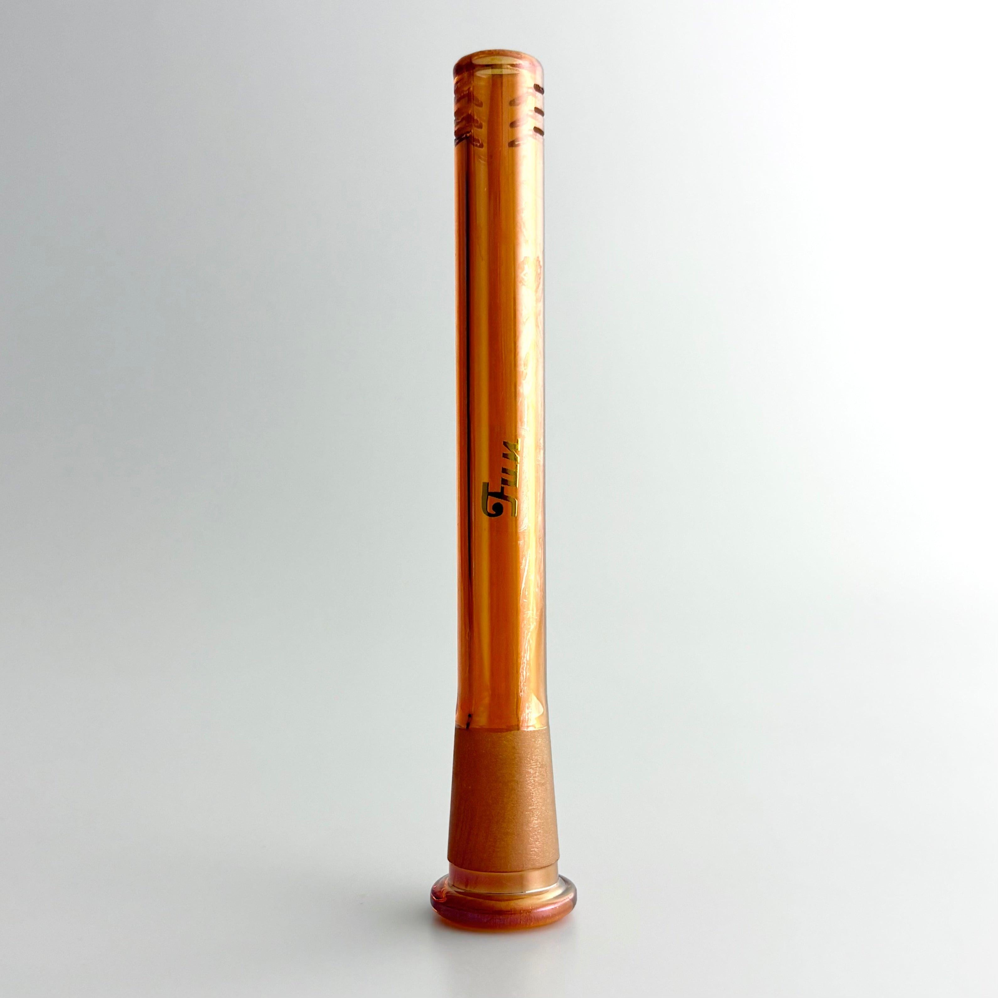 Fortune | Electroplate 5-1/2" Downstem With Gold Logo