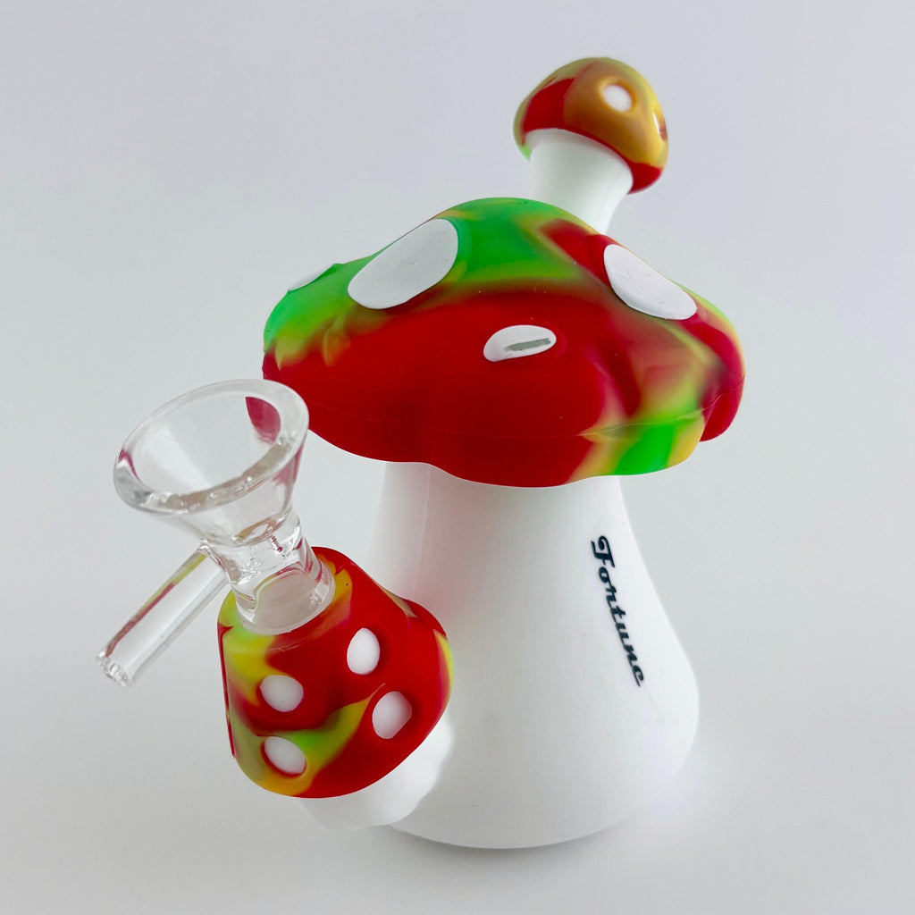 Fortune | 5" Mushroom Silicone Bong