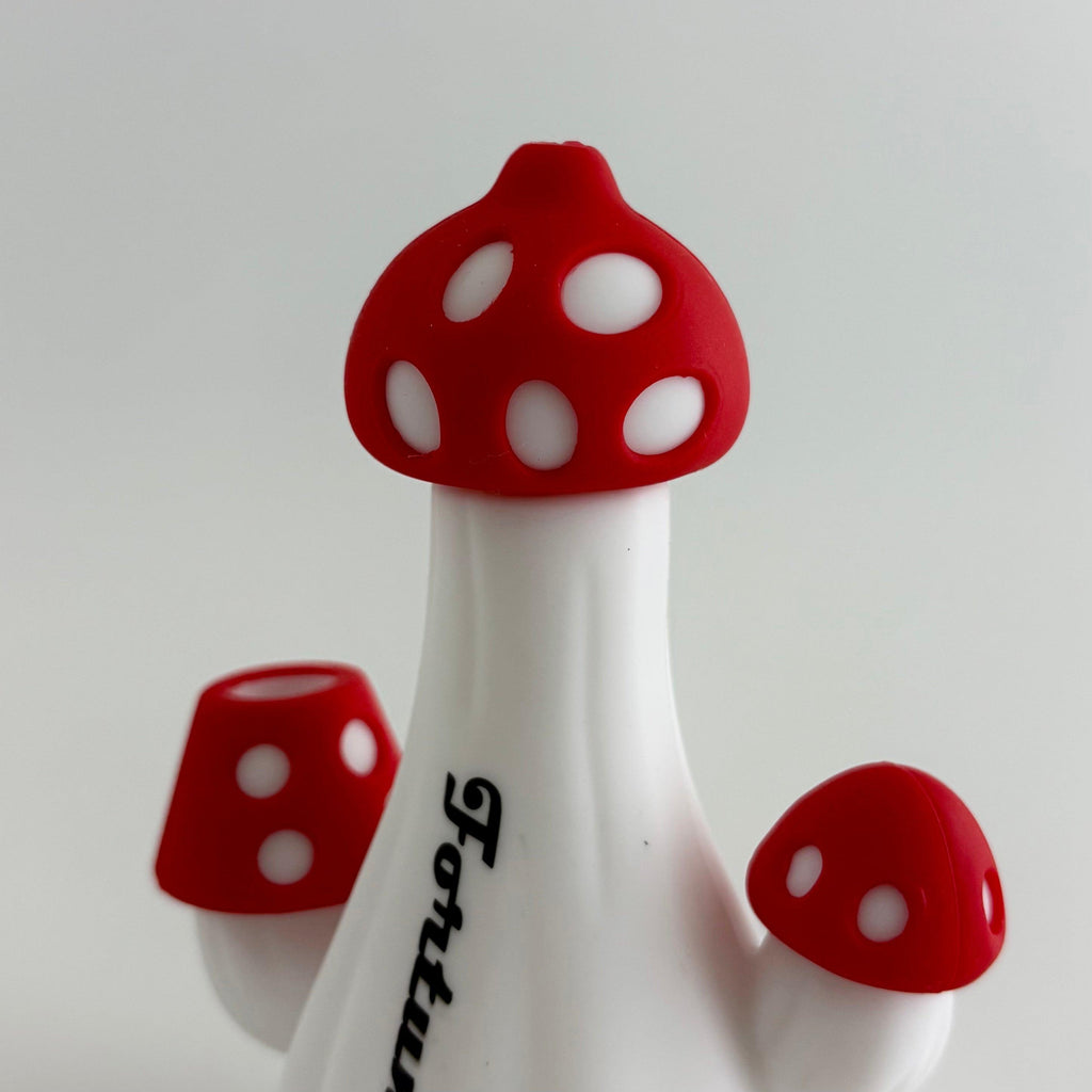 Fortune | 5" Mushroom Silicone Waterpipe