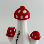 Fortune | 5" Mushroom Silicone Waterpipe