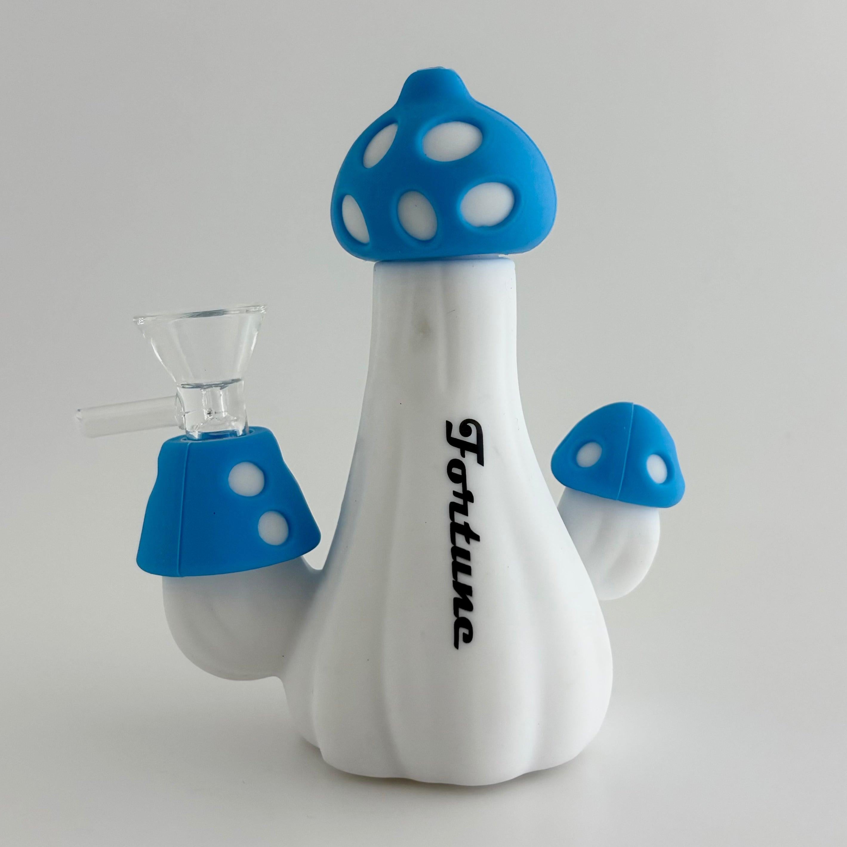 Fortune | 5" Mushroom Silicone Waterpipe Secondary image