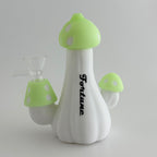 Fortune | 5" Mushroom Silicone Waterpipe