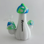 Fortune | 5" Mushroom Silicone Waterpipe
