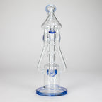 12″ Recycler Glass Bong – 5MM Thick Borosilicate with Coil Tube Design [C1575]