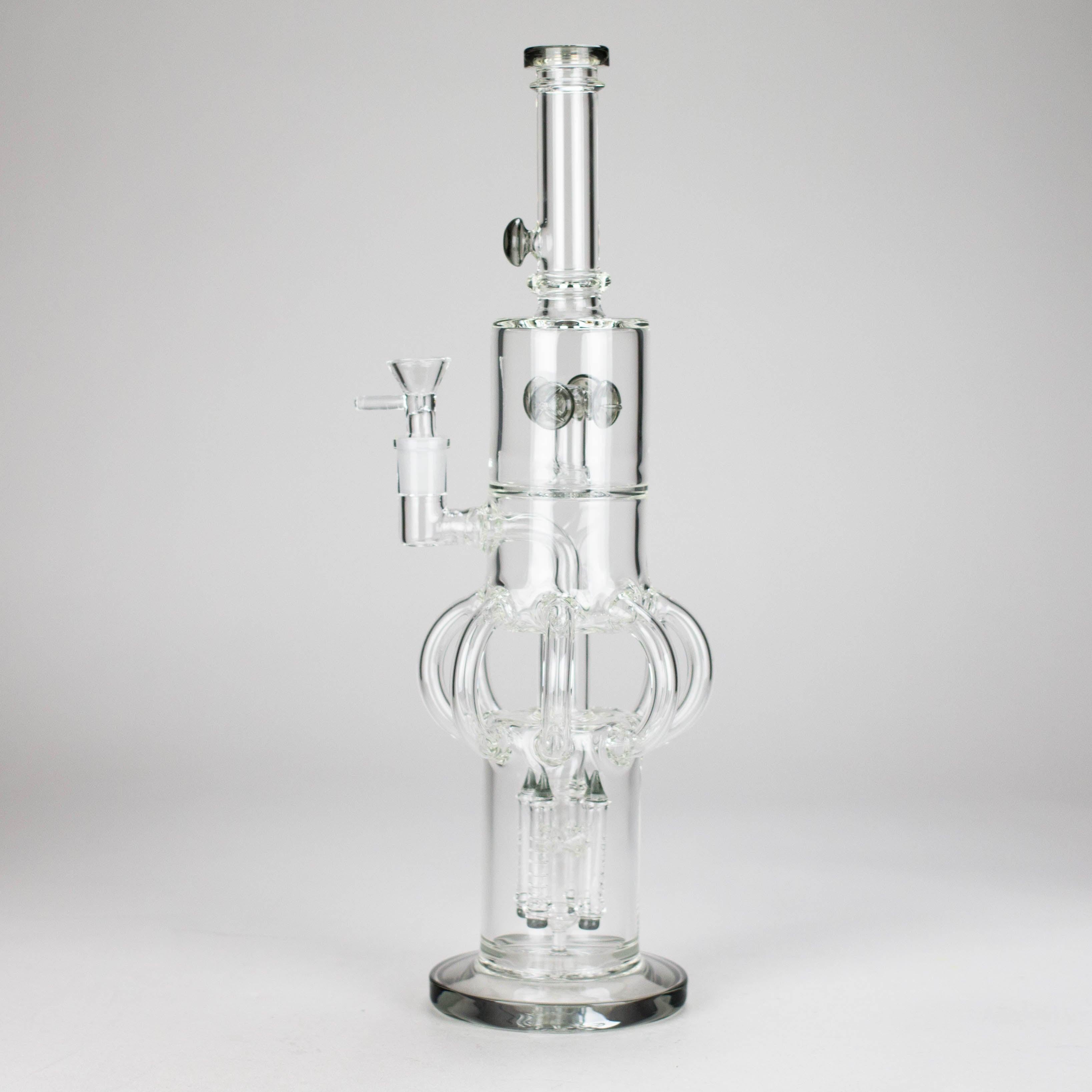 16″ Octopus Recycler Glass Bong – 5MM Thick (C1578)