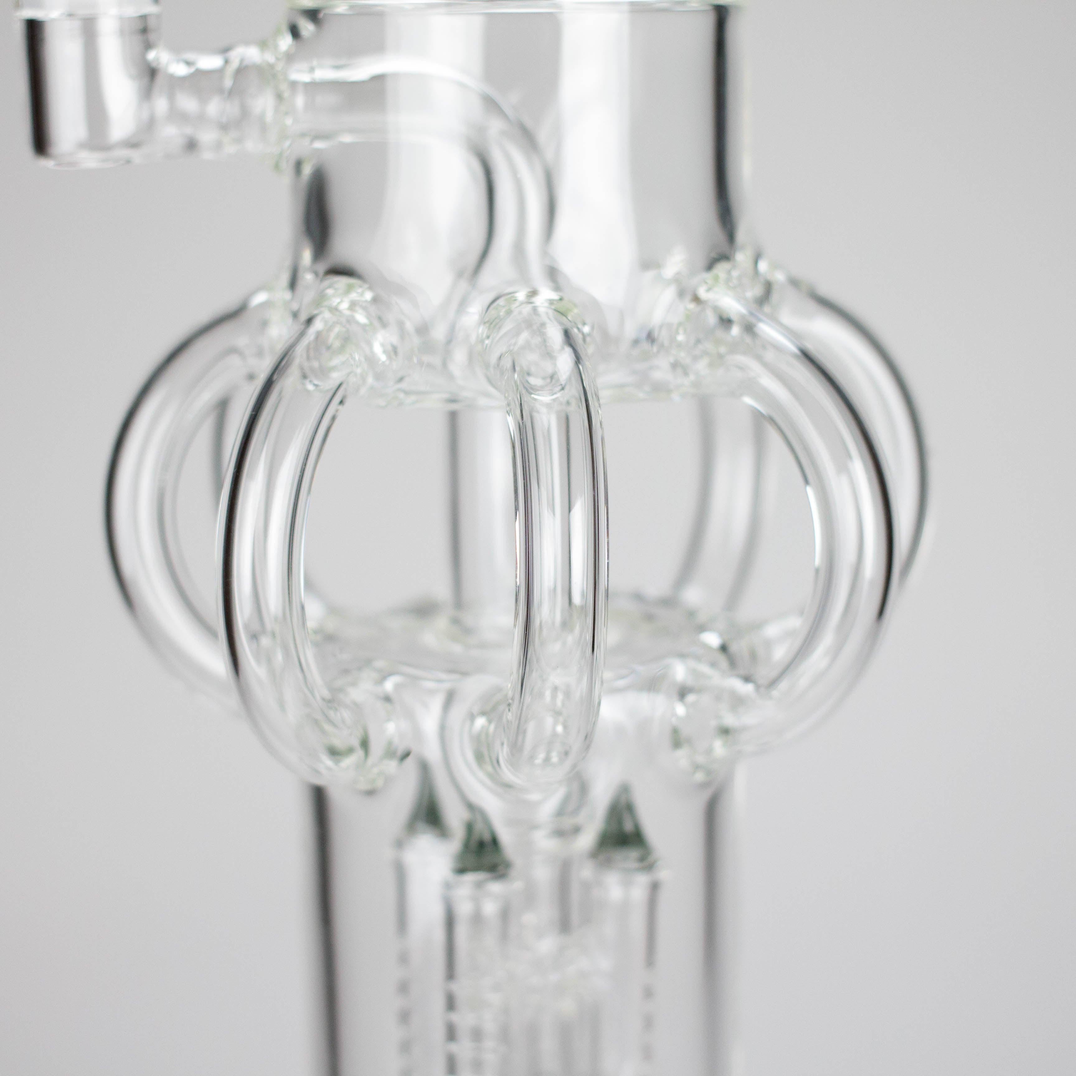 16″ Octopus Recycler Glass Bong – 5MM Thick (C1578)