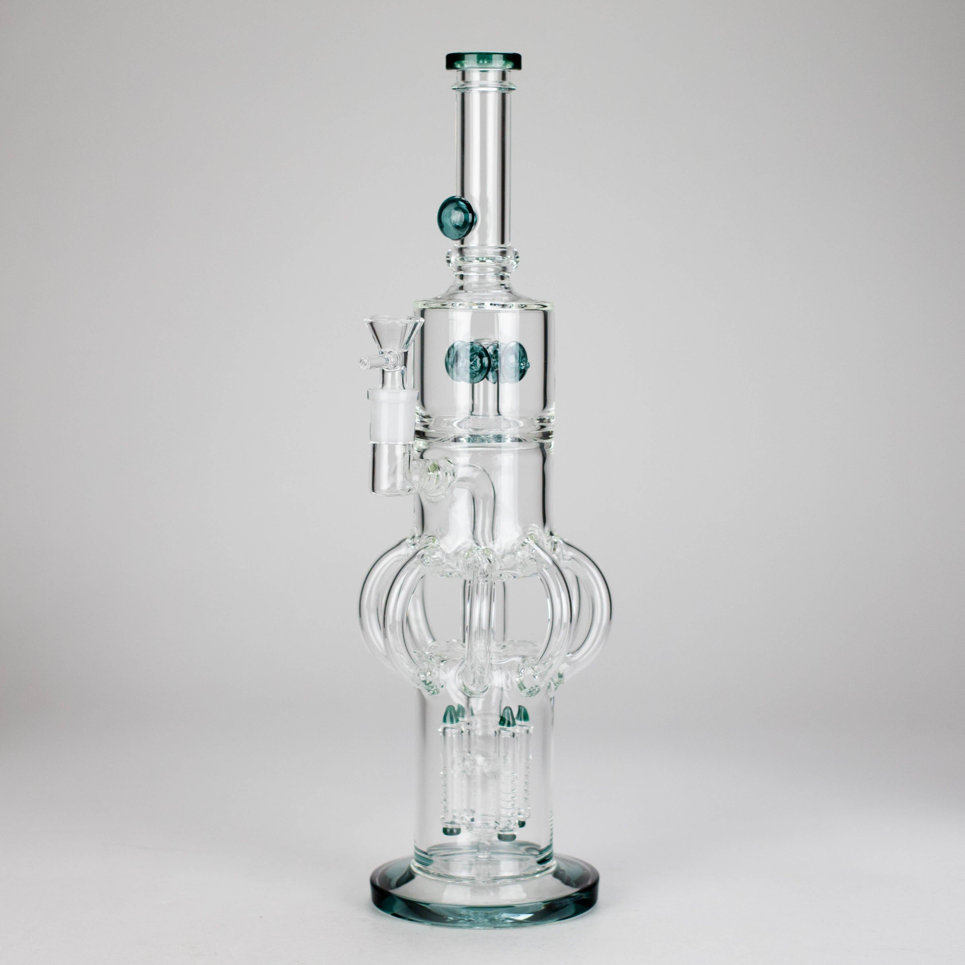 16″ Octopus Recycler Glass Bong – 5MM Thick (C1578)