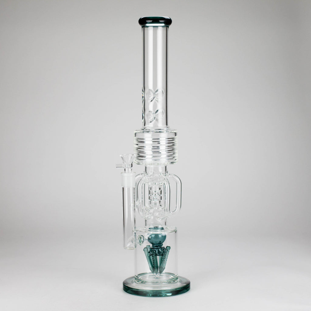 20" Glass recycle water bong [C1579]
