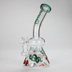 Haze | 8.5″ ROCK’N’ROLL Glass Rig – Teal (Mini-L)