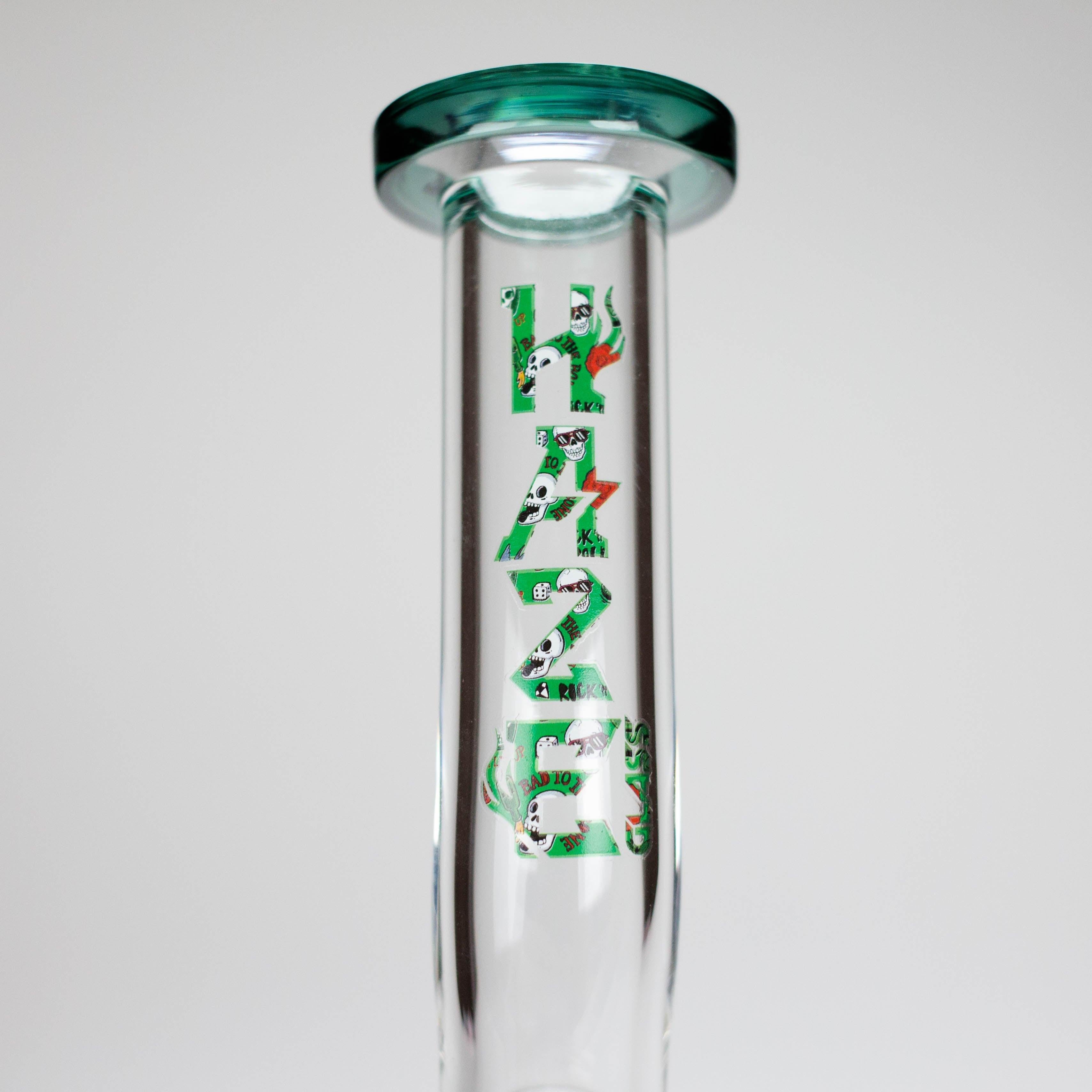 Haze | 8.5″ ROCK’N’ROLL Glass Rig – Teal (Mini-L)