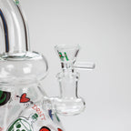 Haze | 8.5″ ROCK’N’ROLL Glass Rig – Teal (Mini-L)