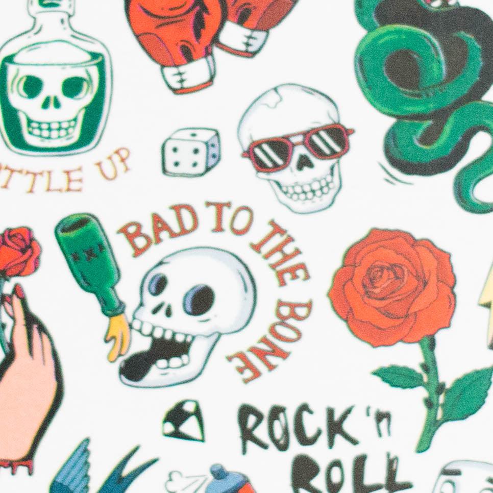 Haze | 8.5″ ROCK’N’ROLL Glass Rig – Teal (Mini-L)