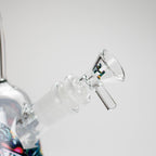 Haze | 8″ Kills Glass Bong – Teal (Mini-N)