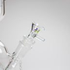 Haze | 9″ Smoking Zig-Zag Glass Bong – Blue (Mini-T)