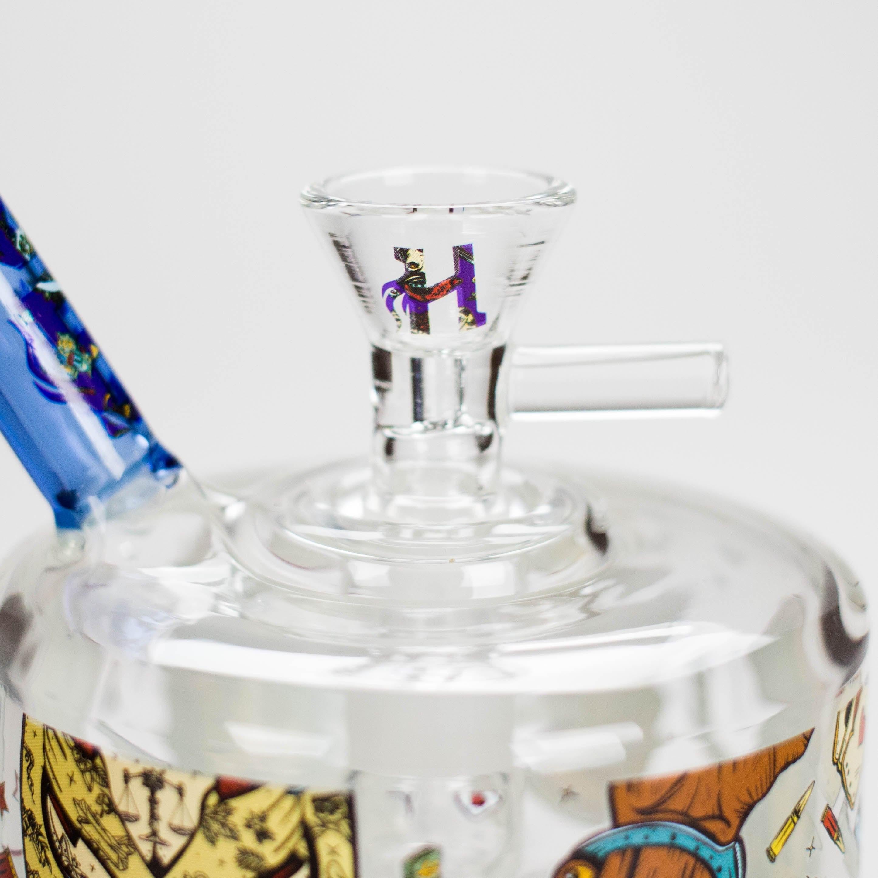 Haze | 6″ Coffee Mug Mini Bubbler – Blue (Mini-G)