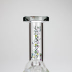 Haze | 7″ Skull Glass Bubbler – Charcoal Black (Mini-H)