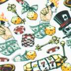 Haze | 8″ Gambling Glass Bubbler – Blue (Mini-I)