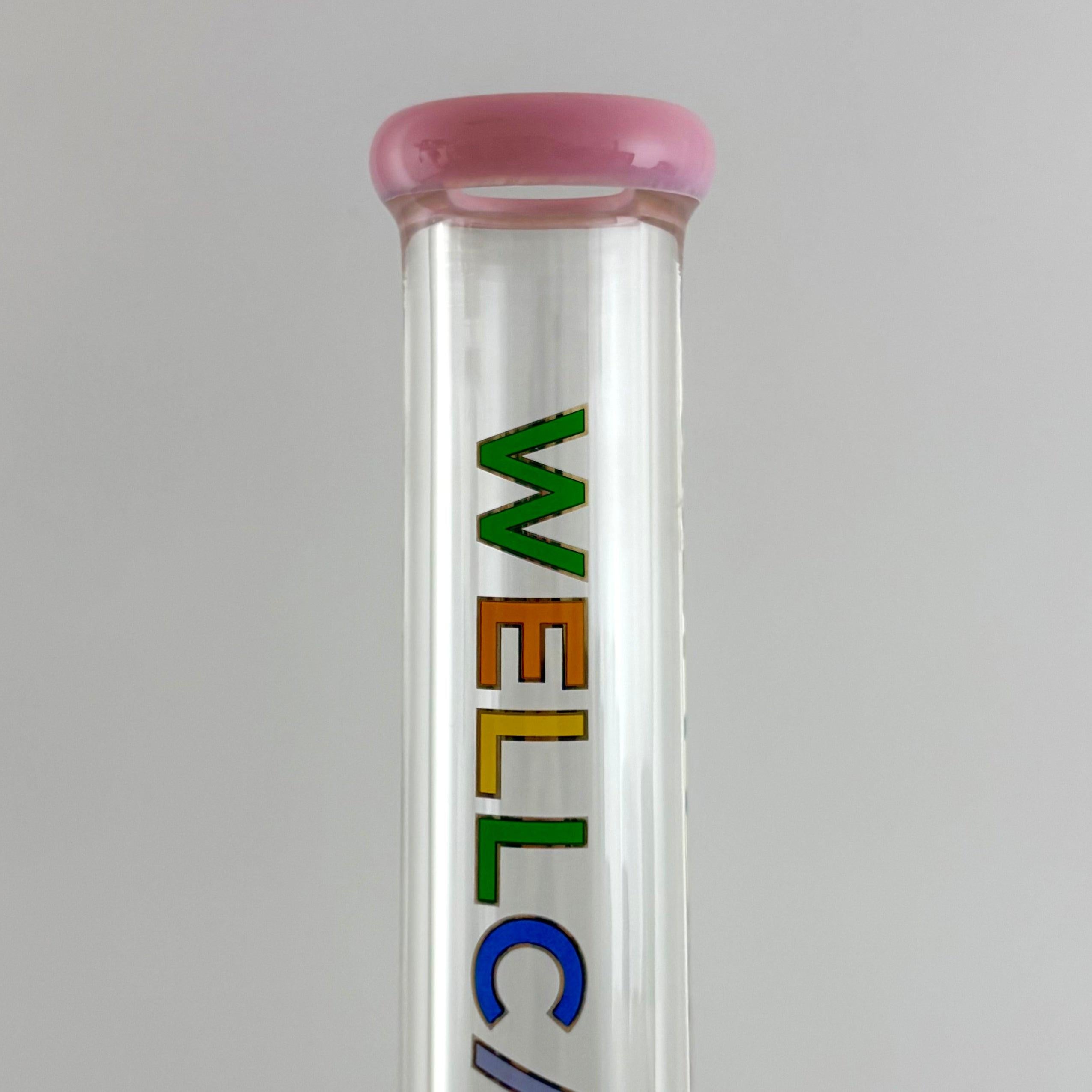 Wellcann | 17" Thickened Base Psychedelic Beaker Glass Bong