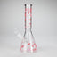 10" Cherry Blossom Glass Beaker Bong – 14mm Bowl Joint